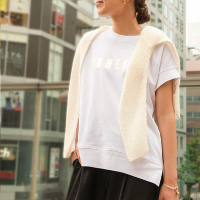 【ASHELEN】ロゴTシャツ・箔プリントVer.(156520502)