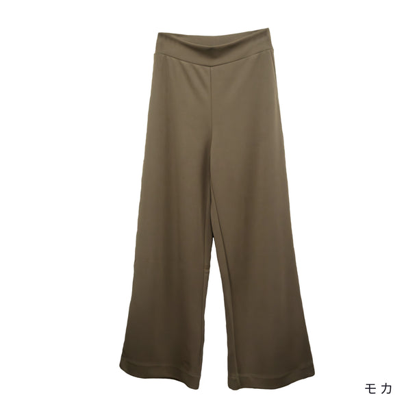 【ASHELEN】ストレッチジョーゼット・ワイドパンツ(156550401)