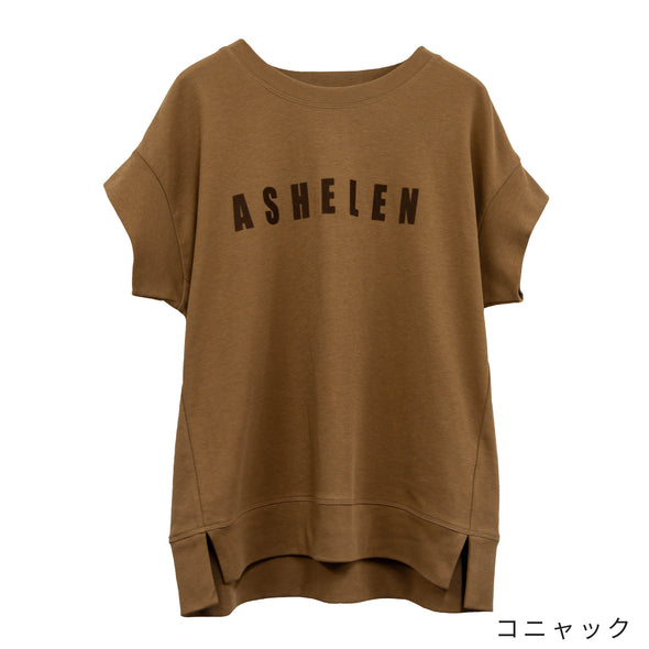 【ASHELEN】フロッキープリントロゴTシャツ(156350500)