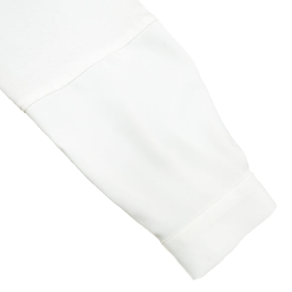 【DOMESTIC HRM BRAND】スワイーマイ天竺×サテンシャツライクカットソー(003520508)