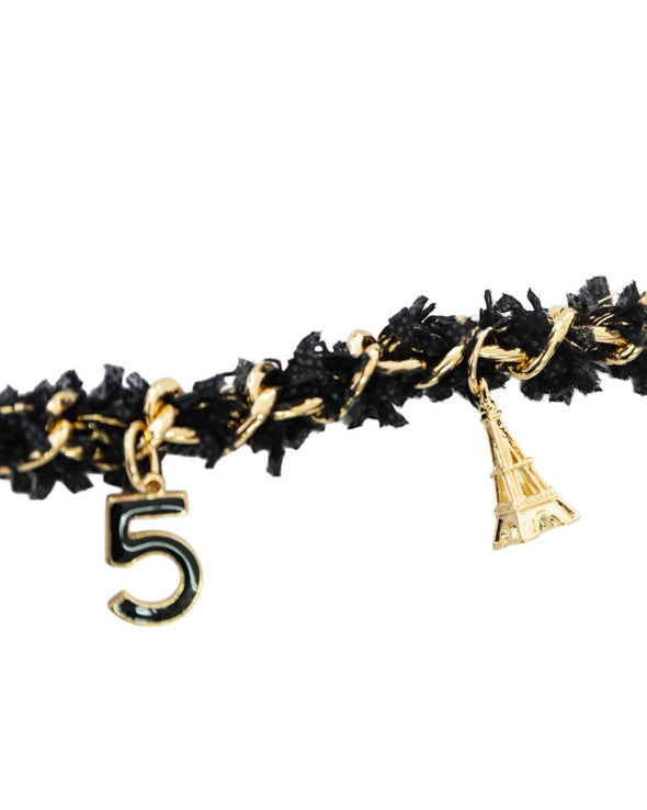 【accessoire du H.】モチーフ×ツイード風チェーンチャーム(155551519)