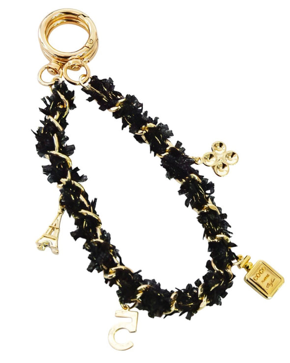 【accessoire du H.】モチーフ×ツイード風チェーンチャーム(155551519)