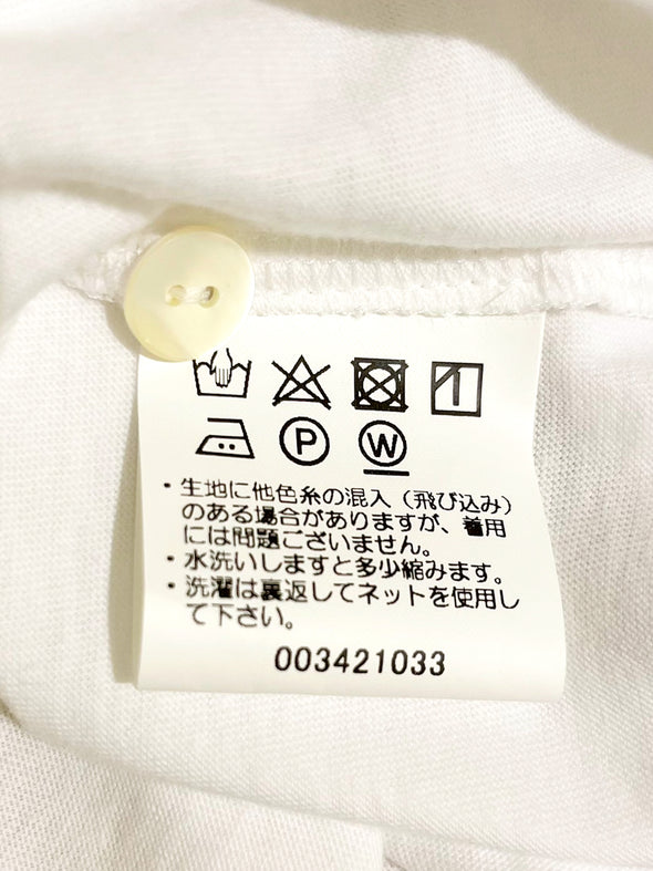 【DOMESTIC HRMBRAND】ペルヴィアンピマ天竺半袖カーディガン(003421033)