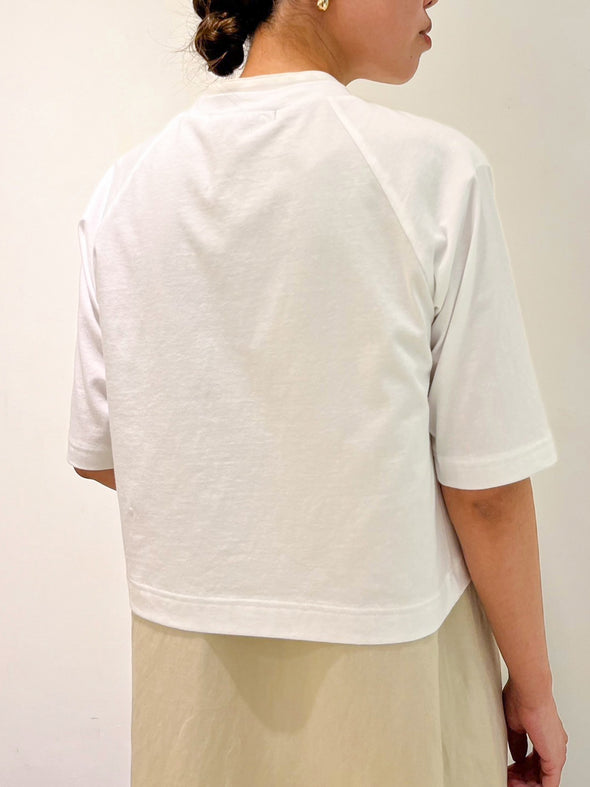 【DOMESTIC HRMBRAND】ペルヴィアンピマ天竺半袖カーディガン(003421033)