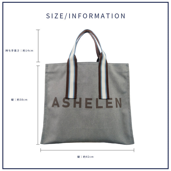 【ASHELEN】キャンバスバッグ・フラット(156451202)
