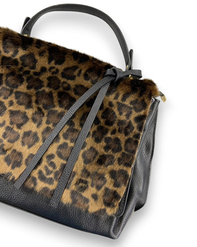 【ASHELEN】レオパード柄フラップカバー・L(156551502)