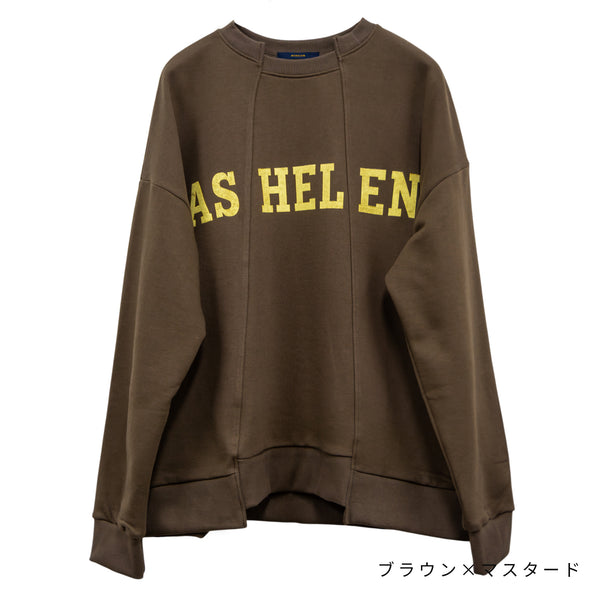 【ASHELEN】ベロアロゴトレーナー(156550505)