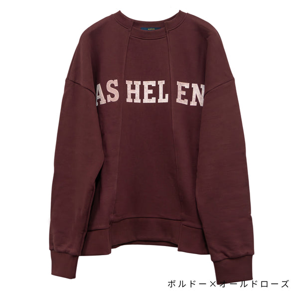 【ASHELEN】ベロアロゴトレーナー(156550505)