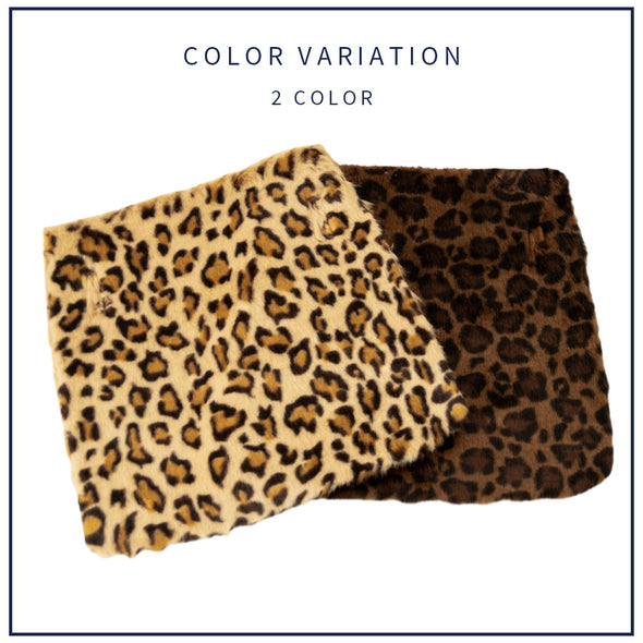 【ASHELEN】レオパード柄フラップカバー・L(156551502)