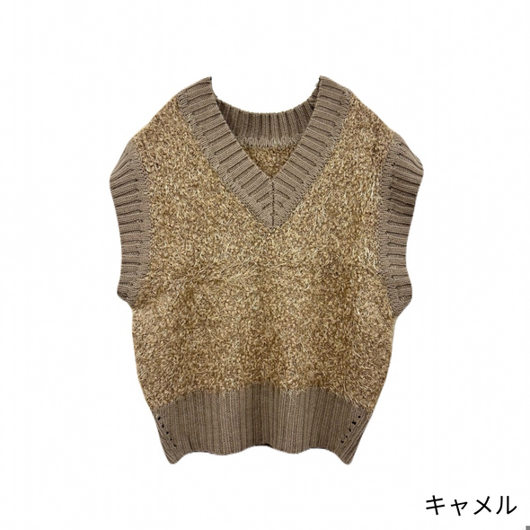 【ORVEAU】ミックスリブヤーンセーター(056550304)