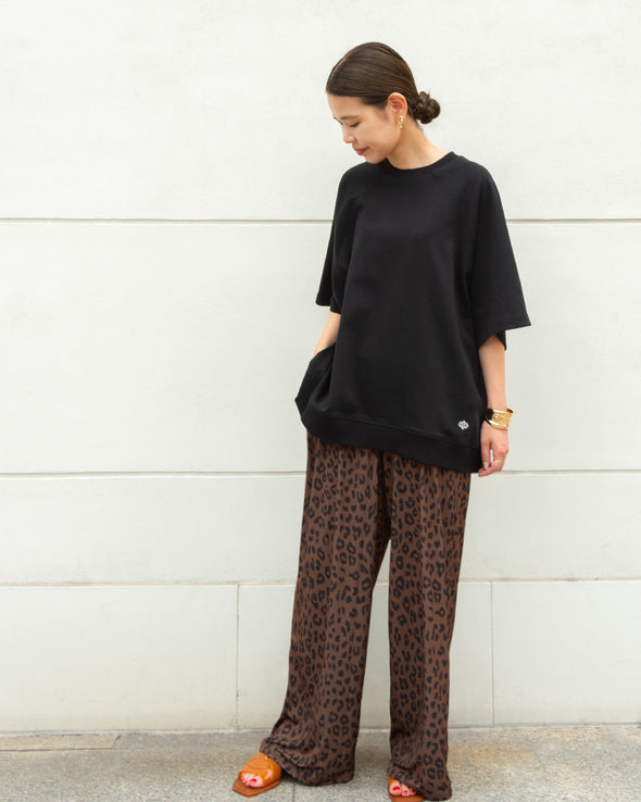 【ASHELEN】裾アナグラム刺繡・しっかりTシャツ-L(156520504)