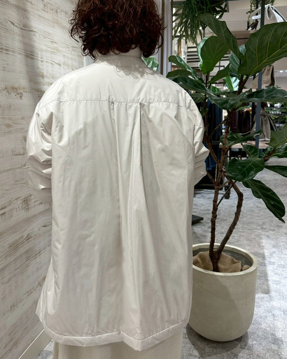 【ORVEAU】薄中綿スナップボタンシャツ(056550701)