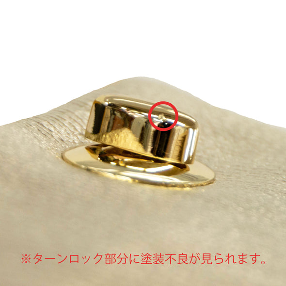 【OUTLET】ハーフミニ・ゴールド(21012)