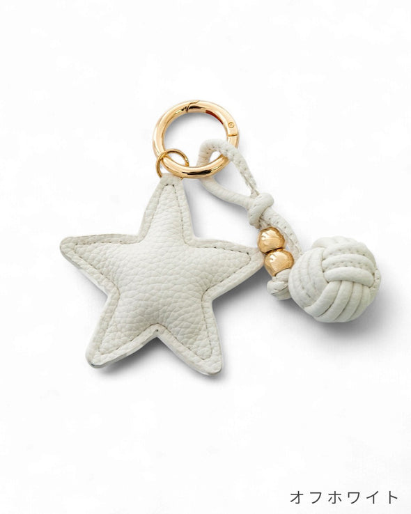 【accessoire du H.】フェイクシボレザー・スターチャーム(155551501)