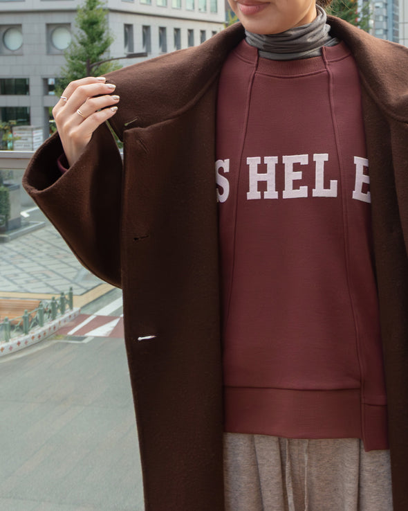 【ASHELEN】ベロアロゴトレーナー(156550504)