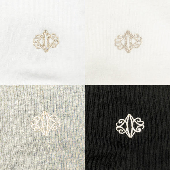 【ASHELEN】裾アナグラム刺繍・しっかりTシャツ-S(156520503)