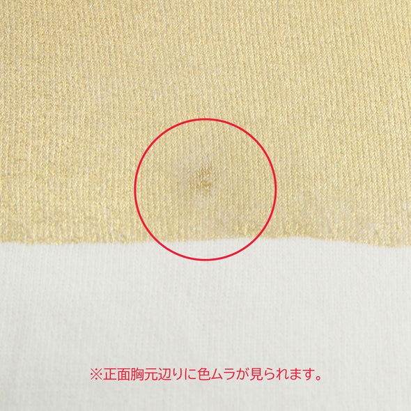 【OUTLET】箔プリントクルーネックセーター(21)