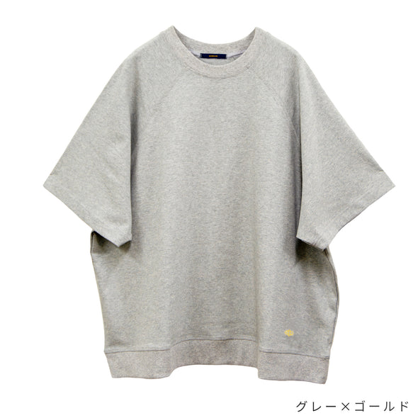 【ASHELEN】裾アナグラム刺繡・しっかりTシャツ-L(156520504)