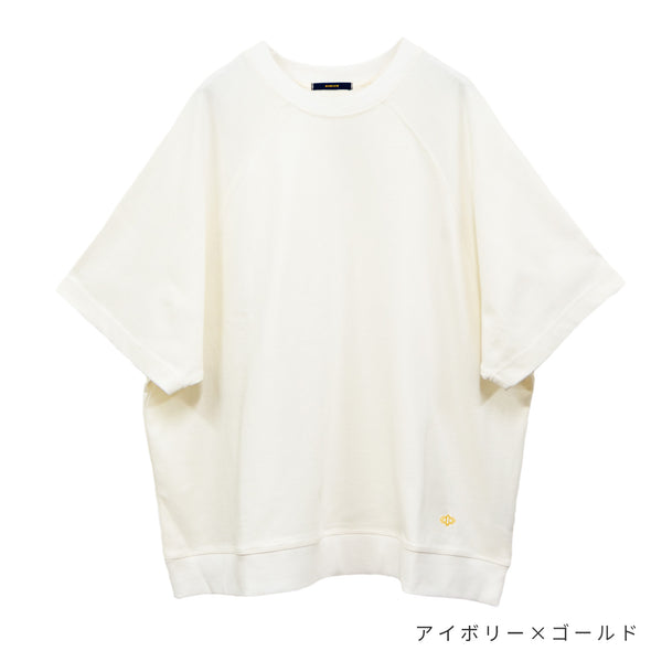 【ASHELEN】裾アナグラム刺繡・しっかりTシャツ-L(156520504)