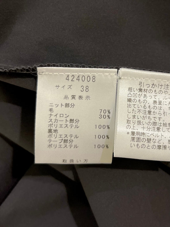 【H.】SALE☆ニットコンビワンピース(001450807)