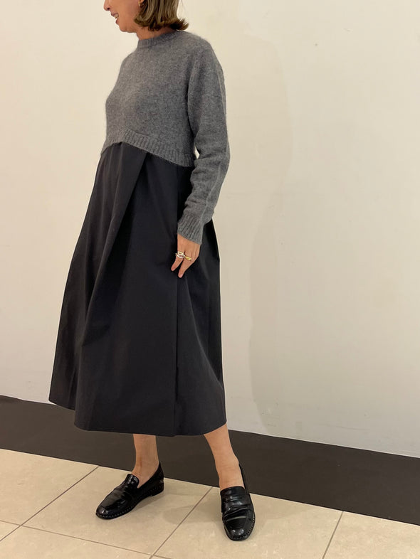 【H.】SALE☆ニットコンビワンピース(001450807)