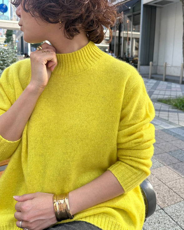 【ORVEAU】ちょいハイネック・裾ラウンドセーター(056550601)