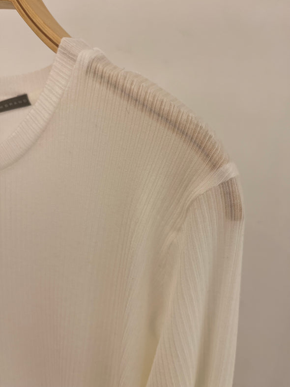 【DOMESTIC HRMBRAND】シアーベアテレコクルーネックカットソー(003450516)