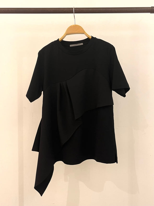 【DOMESTIC HRMBRAND】SALE☆セットアップ対応☆スワイーマイ天竺別布フリルカットソー(003450506)