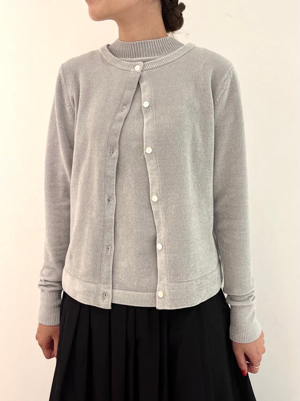 【H.】SALE☆モールヤーンカーディガン(001451002)