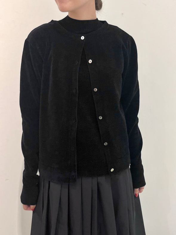 【H.】SALE☆モールヤーンカーディガン(001451002)