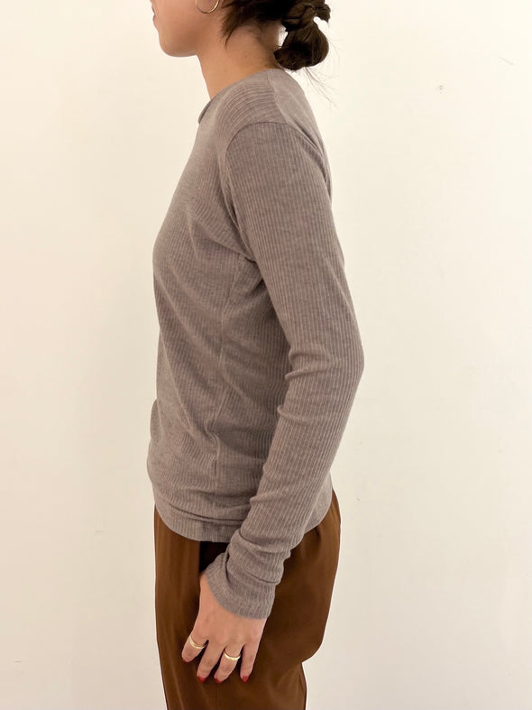 【DOMESTIC HRMBRAND】シアーベアテレコクルーネックカットソー(003450516)