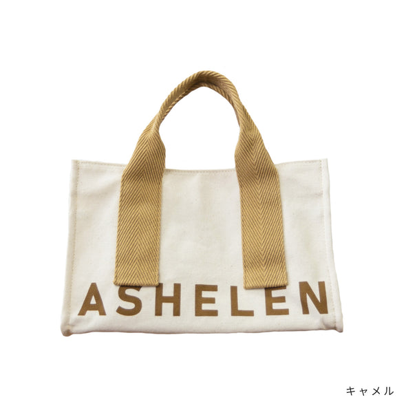 【ASHELEN】生成りキャンバスバッグ・M(156321211)