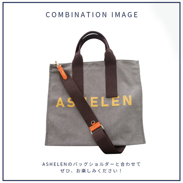 【ASHELEN】カラーキャンバスバッグ・フラット(156551202)