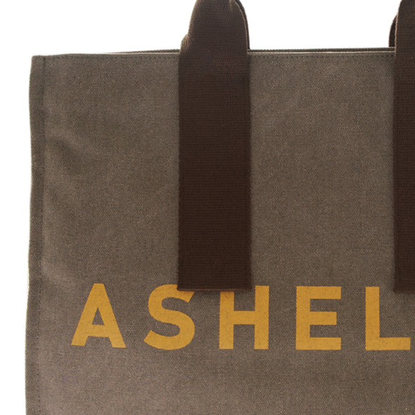 【ASHELEN】カラーキャンバスバッグ・フラット(156551202)