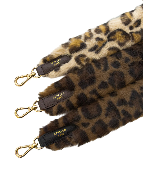 【ASHELEN】レオパード柄ファーコンビバッグショルダー(156551500)
