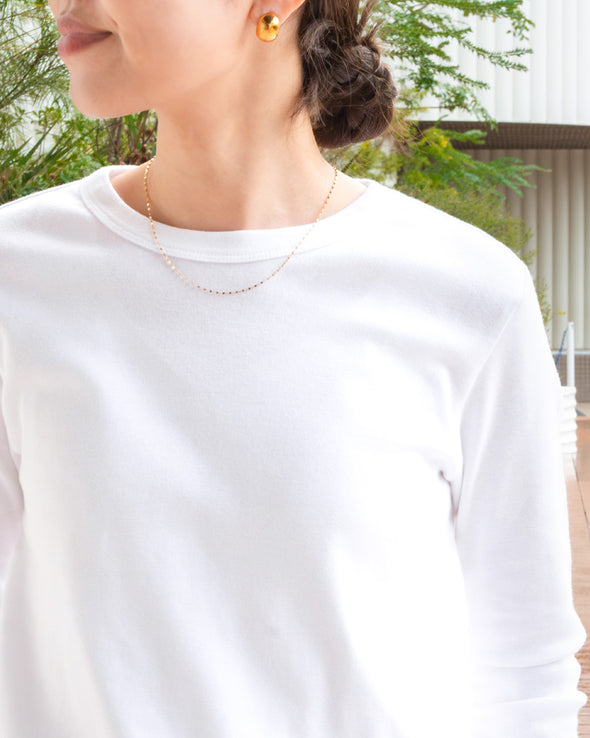 【DOMESTIC HRMBRAND】ふあふあヤーン・長袖カットソー(003000500)
