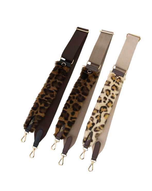 【ASHELEN】レオパード柄ファーコンビバッグショルダー(156551500)