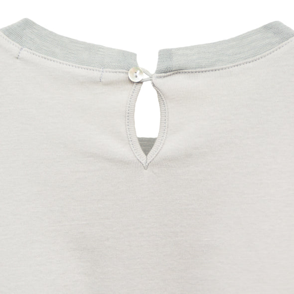【DOMESTIC HRMBRAND】ふあふあヤーン・衿チュール長袖Tシャツ(003000501)