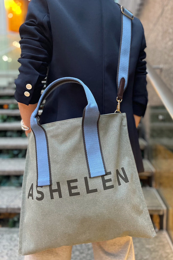 【ASHELEN】キャンバスバッグ・フラット(156321202)