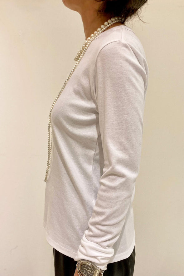 【DOMESTIC HRMBRAND】ふあふあヤーン・長袖カットソー(003000500)