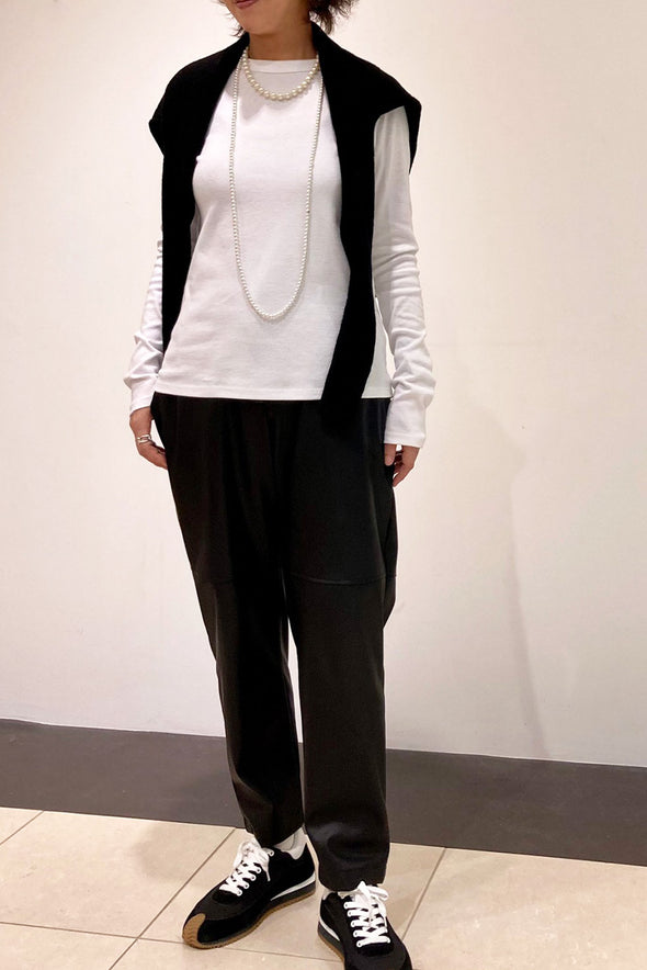 【DOMESTIC HRMBRAND】ふあふあヤーン・長袖カットソー(003000500)