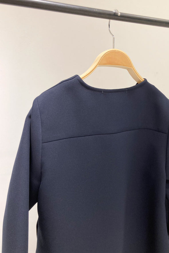 【DOMESTIC HRMBRAND】★トリプルクロス・脇梨地ブラウス(003320705)