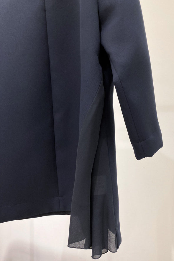 【DOMESTIC HRMBRAND】★トリプルクロス・脇梨地ブラウス(003320705)