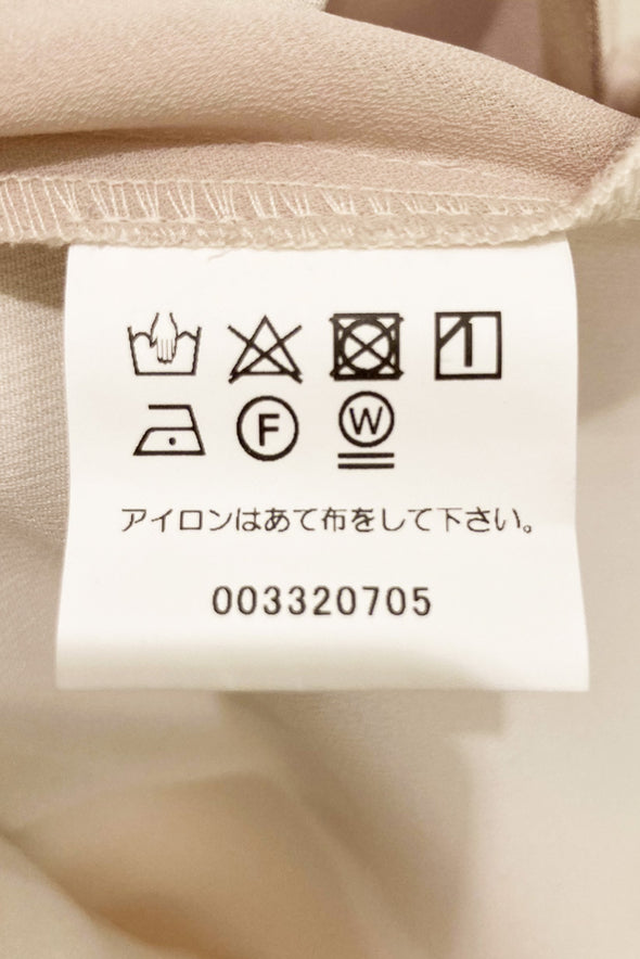 【DOMESTIC HRMBRAND】★トリプルクロス・脇梨地ブラウス(003320705)