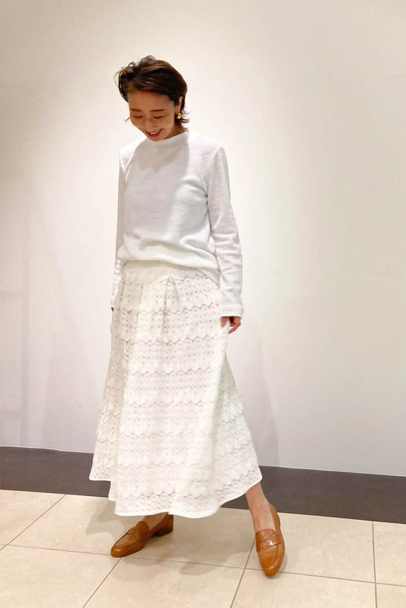 【DOMESTIC HRMBRAND】★レーススカート(003320913)