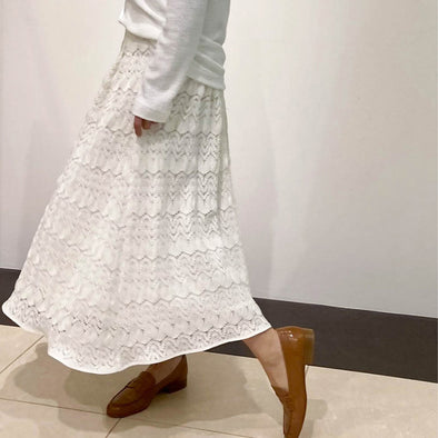 【DOMESTIC HRMBRAND】★レーススカート(003320913)